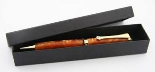 Fashion Black Simple And Decorative Wooden Pen Box