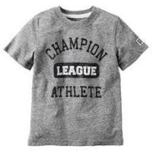 Grey Printed Comfortable Round Neck Half Sleeve Cotton T Shirts For Babies 