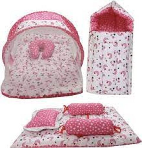Light Weight Comfortable Skin Friendly Cotton Printed Carry Bed 