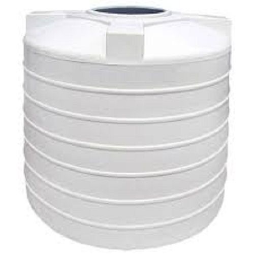 Long Durable And Heavy Duty With Extra Thick Unbreakable White Plastic Water Tank  Diameter: 18 Inch (In)