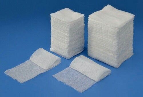 Non Sterile Gauze Swabs For Hospital Use, Size 7.5cm x 7.5cm