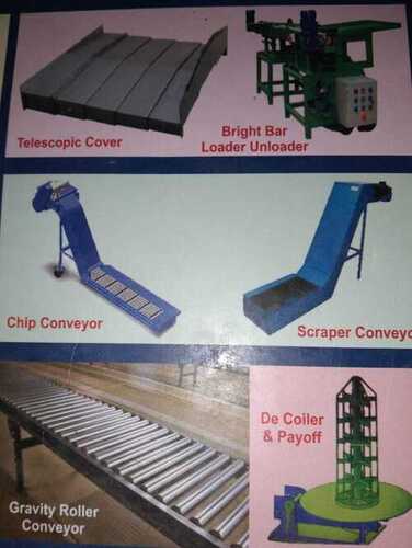 Reliable Service Life Strapping Construction Bright Bar Loader Unloader Conveyor