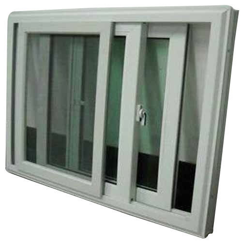 Scratch Resistant And Weather Resistance White Three Track Sliding Window