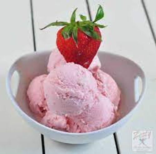 The Lovely Vegan Frozen Dessert Delicious Strawberry Ice Cream