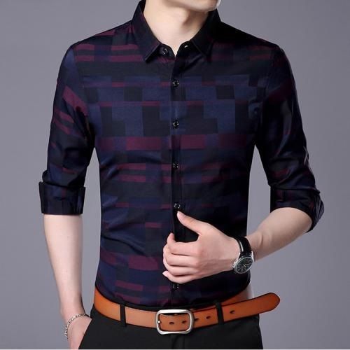 100 % Cotton And Mens Shirts And High Quality Material And Easy To Uses Collar Style: Straight