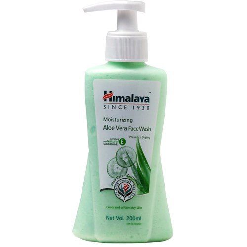 200ml Face Cleaner Moisturizing Aloe Vera Green Face Wash