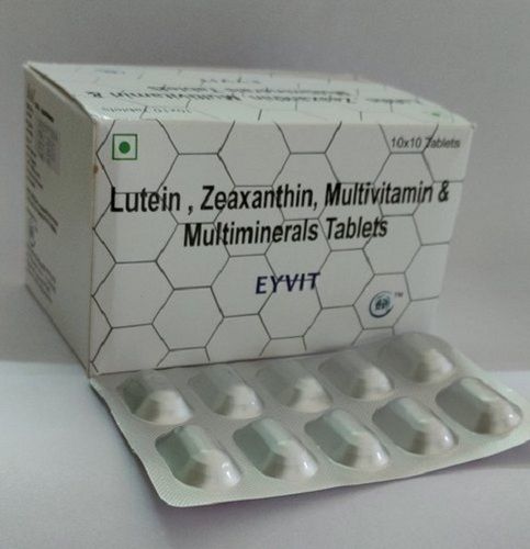 Eyvit Lutein, Zeaxanthin, Multivitamin And Multiminerals Tablets, 10x10 Blister Pack