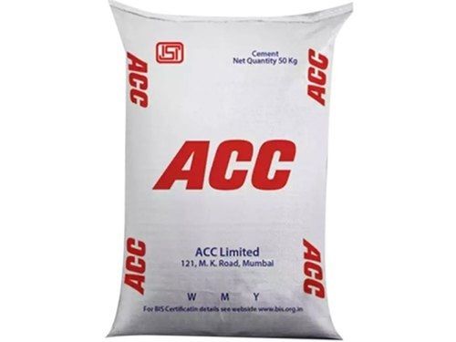 High Level Of Durability Superior Quality Building Material Acc Portland Pozzolana Cement