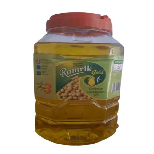 Hygienic Processed Ramrik Gold Vegetable Soybean Cooking Oil Shelf Life