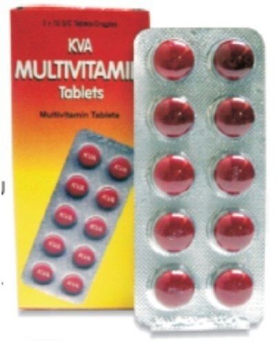 Kva Multivitamin Tablets, 10 Tablets In One Strip