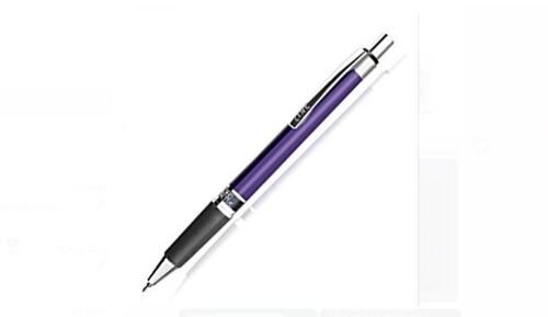 Purple And Black Linc Signetta Blue Ball Pen Stainless Steel Body Material Used For Smooth Writing