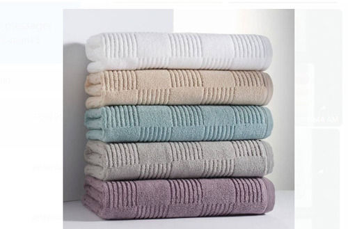 Long Lasting Multicolor Cotton Terry Towels For Quick-Dry Absorbent And Soft