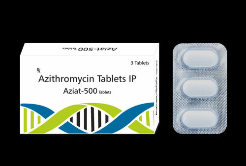 Azithromycin Tablets Ip Aziat-500 Tablets 