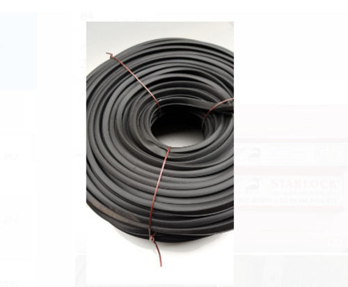 Durable, Flexible And Tangle-Free Black Color 2 Cores Copper Cables Application: Industrial