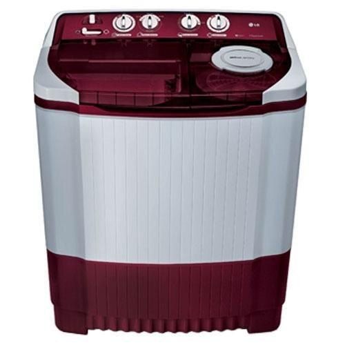 Automatic High Efficiency Volt White And Maroon Color Domestic Washing Machine For Home