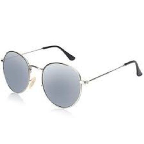 Long Lasting And Fashionable Silver Stylish Polarized Square Unisex Sunglasses For Men 