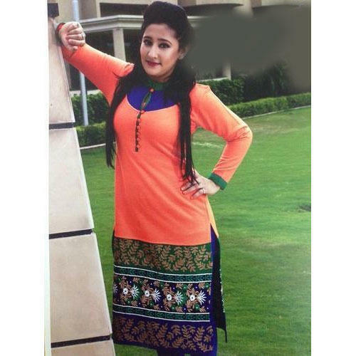 Modern Longevity Attractive Look Fancy Ladies Woolen Kurti Bust Size: 38 Inch (In)