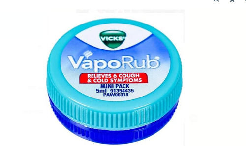 Vicks Vaporub Relieves Cough And Cold Symptoms Pack Of 10 Grams 