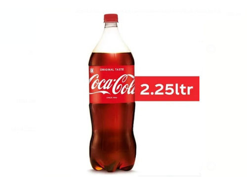  0% अल्कोहल स्वादिष्ट मीठा कोका कोला कोल्ड ड्रिंक पैक 2.25 लीटर का 