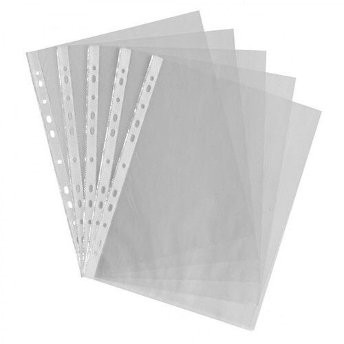 Rectangle Easy To Carry Light Weight And Water Resistant Transparent Plastic Filer Folder