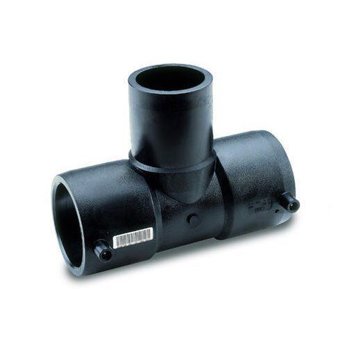 High Strength Durable And Long Lasting Round In Shape Black Tee Pipe