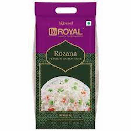 100% Natural Healthy Hygienically Prepared Royal Organic Long Grain Basmati Rice
