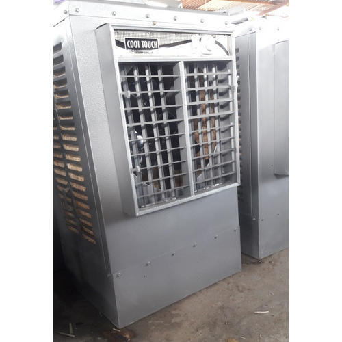 Window Mounted Ruggedly Constructed Low Power Consumption Grey Metal Long Body Air Cooler