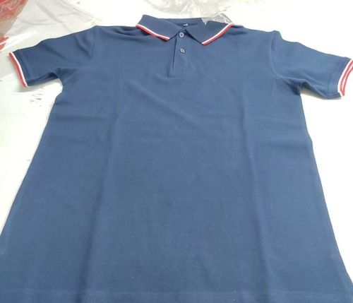 Soft And Comfortable Polyester Material Short Sleeves Polo T Shirt, For Men, Available In Different Sizes  Age Group: 18-45 Years