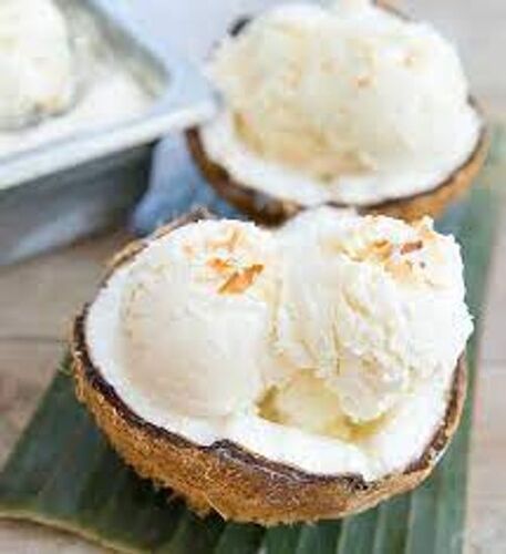 Coconut Delight Ice Cream - 1000 Grams, 21% Fat | Rich Coconut Cream Base, Eggless Formula, Luxurious Velvety Consistency, No Artificial Additives