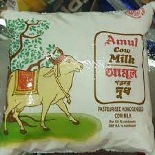 100 Percent Pure Fresh Healthy And Natural Rich In Calcium Creamy Amul Milk 