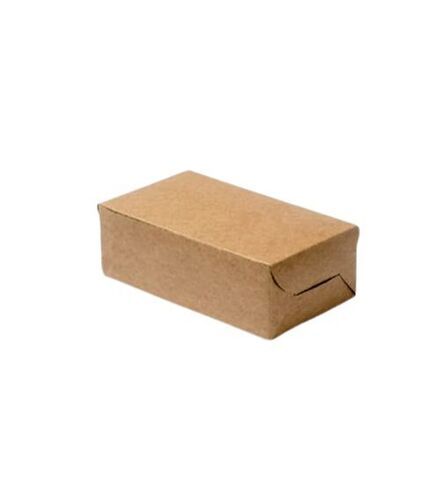 Disposable Plain Brown Rectangular Kraft Plum Cake Box