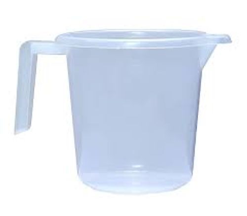 Highly Durable Light Weight 100% Virgin Plastic Transparent Mug