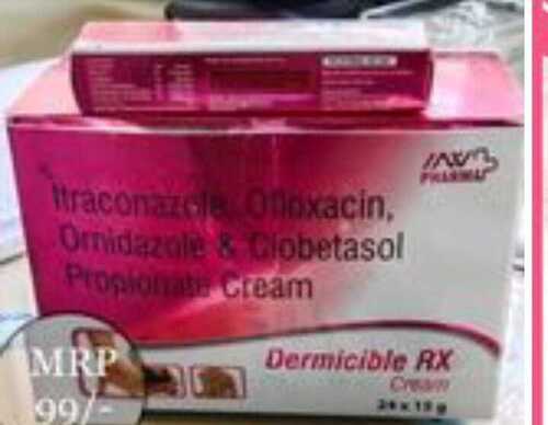 Itraconazole Oloxacin, Omnidazole And Clobetasol Propionat Cream