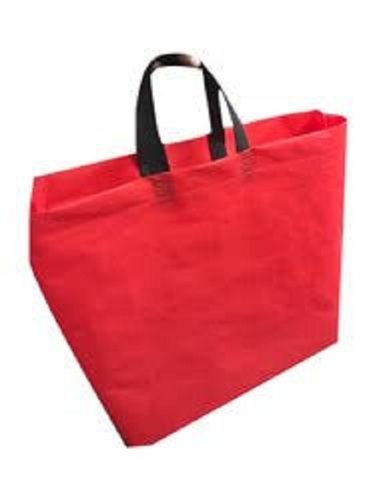 Lightweight And Eco Friendly Reusable Red Non Woven Carry Bag For Shopping
