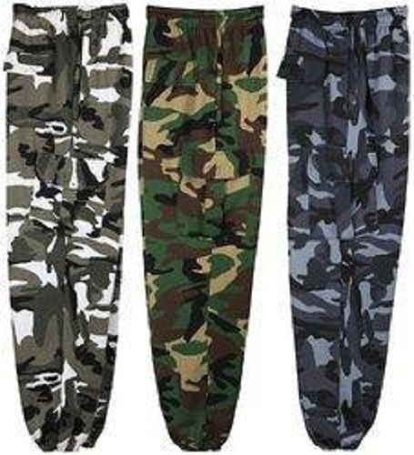 Mens Camouflage Cargo Trousers Pockets Jogging Bottom Sport Gym Slim Fit  Pants | eBay