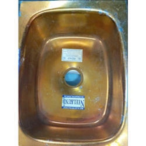 Yellow Scratch Resistant And Wall Mounted Highly Durable Kitchen Sink For Domestic Use