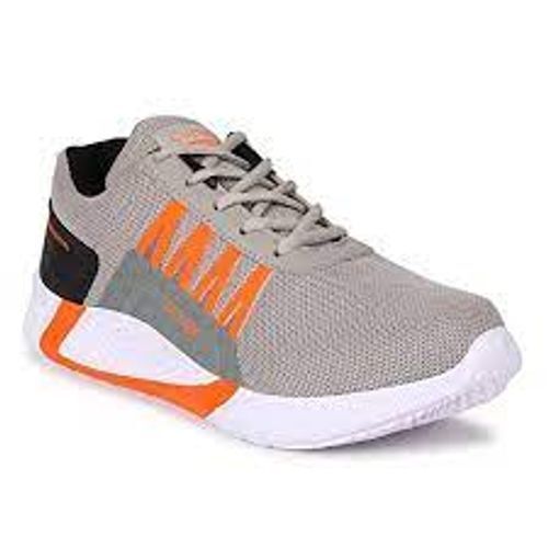 Gray Styling Lightweight Men,S Sports Shoes, Grey Orange