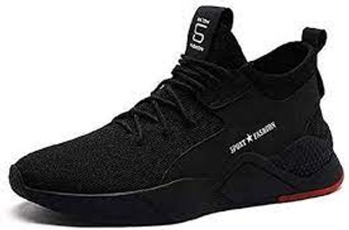 Black sports shoes for office online