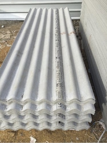 Rectangular Waterproof And Highly Durable With Fire Resistant Fiber Cement Roofing Sheet