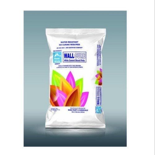 Multicolor 1 Kg Capacity Printed Bopp Laminated Woven Wall Putty Packaging Bag