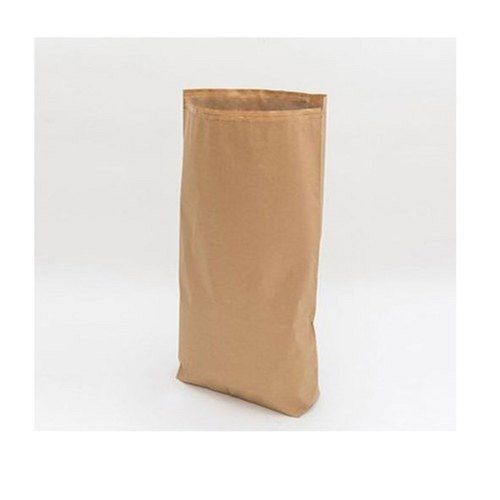 500 Gram Capacity Brown Pinch Bottom Polypropylene (PP) Woven Bags