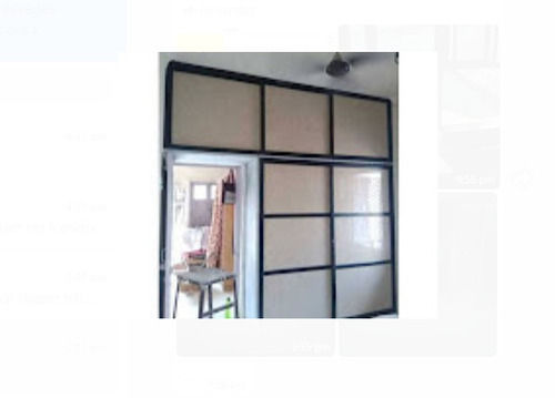 Rectangular Easy To Clean, White Powder Coated, Rust Proof And Durable Aluminum Office Partition Frames