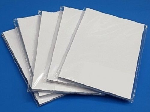  पर्यावरण के अनुकूल आयताकार डबल साइडेड बहुउद्देश्यीय सादा सफेद A4 पेपर शीट्स 