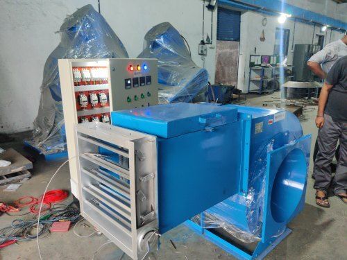 Blue Havy Duty, Highly Durable And Corrosion Resistance Hot Air Blower For Industrial Use