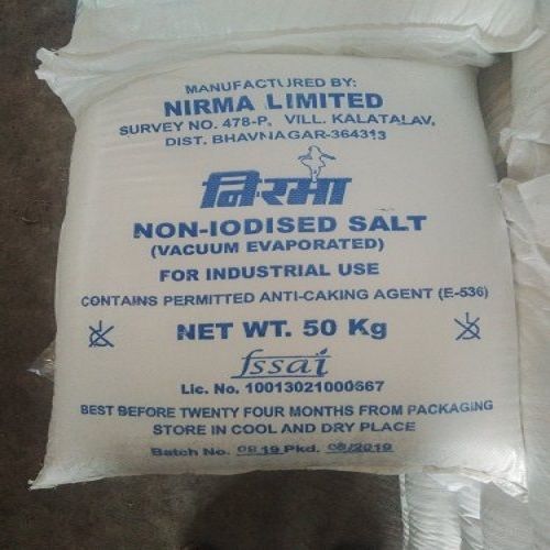 Hygienic Packed And Free From Impurities White Non Iodized Salt For Cooking Dimensional Stability: Reversible