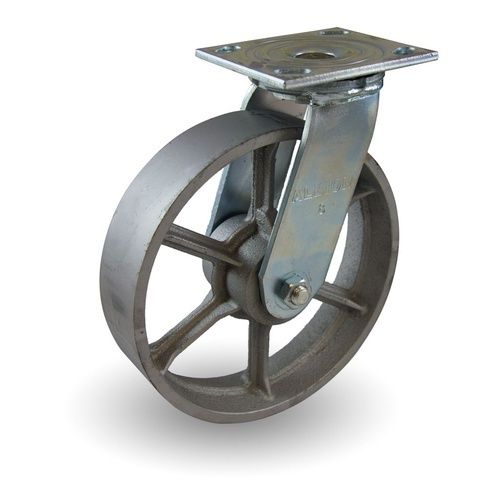 Galvanized Industrial Caster With 400-500 Kilograms Load Capacity