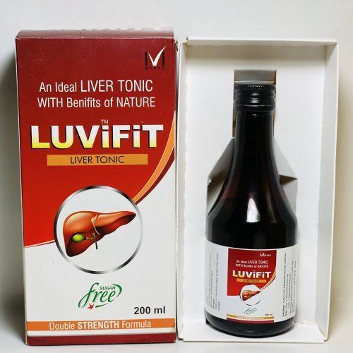 Luvifit हर्बल लिवर टॉनिक 200Ml मेडिसिन रॉ मटेरियल्स