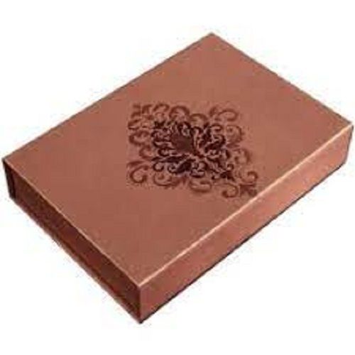 Rectangular Stylish Customized Printed Eco Friendly Shape Brown Sweet Box