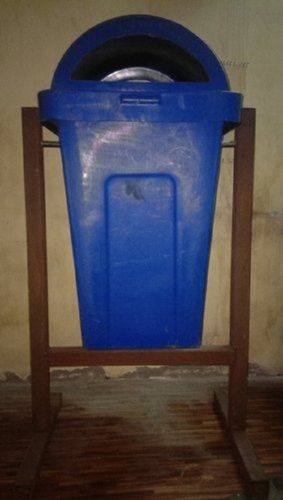 Unbreakable Light Weight Long Durable And Strong Plain Blue Plastic Dustbin