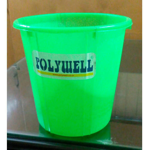 Pvc Unbreakable Light Weight Long Durable And Strong Plain Light Green Plastic Bucket